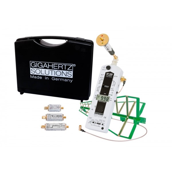 Gigahertz Solutions HFE59B комплект анализатора электросмога с частотным диапазоном 27 МГц ... 3,3 ГГЦ